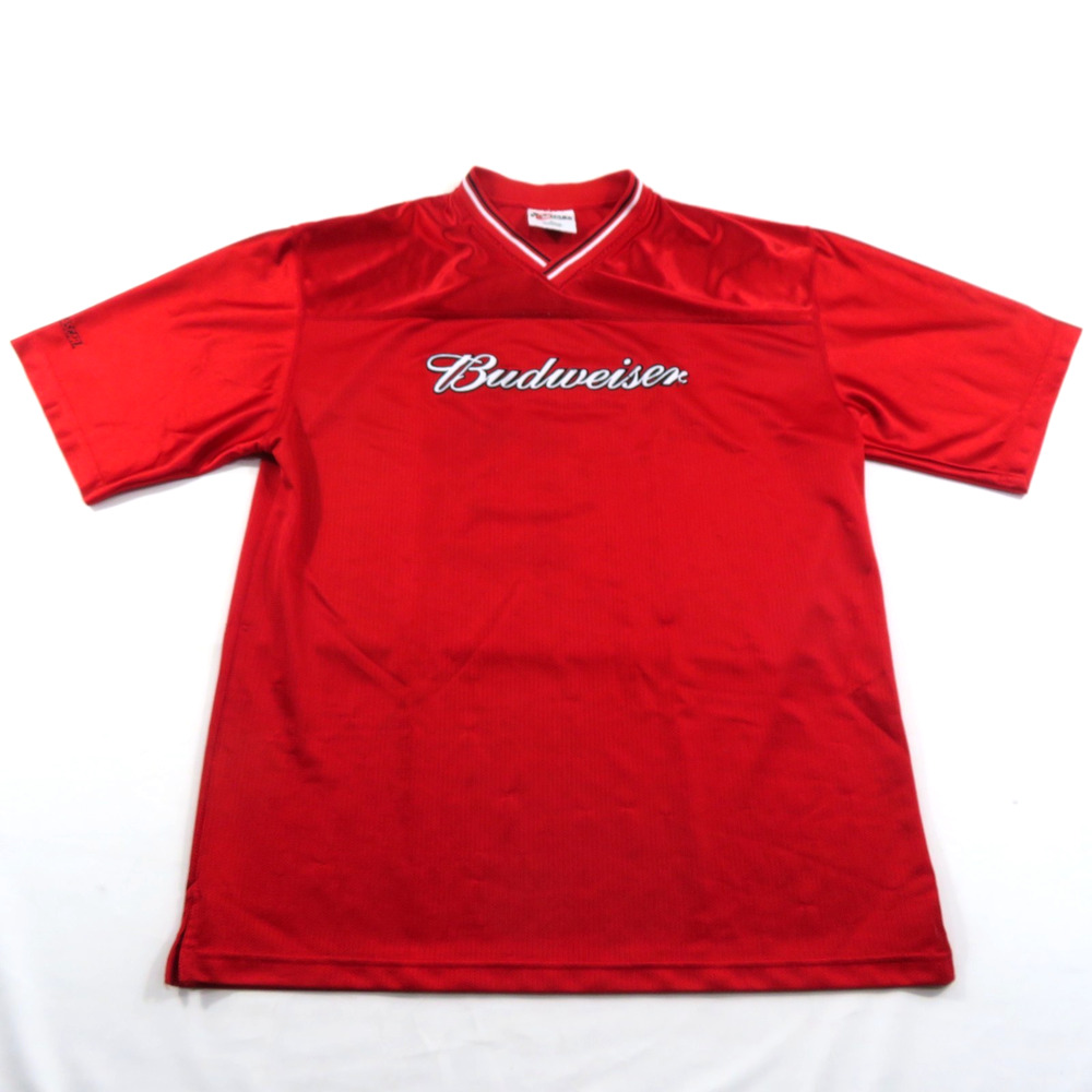 Dale Earnhardt Jr #8 Jersey-Style Shirt NASCAR Red White Black Chase Brand XL
